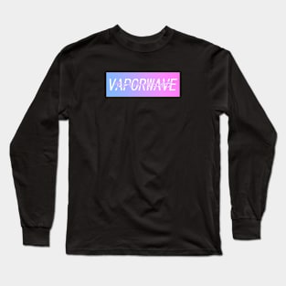 Vaporwave Japanese Long Sleeve T-Shirt